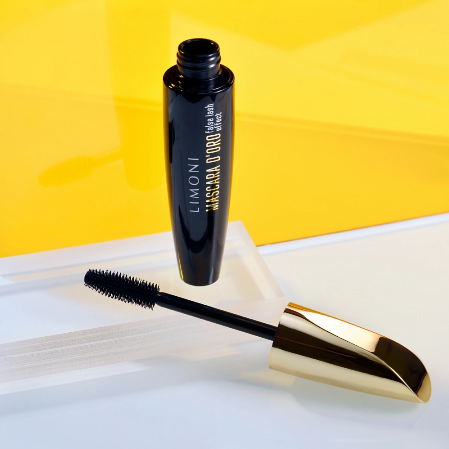 Тушь с эффектом накладных ресниц, тон 01 / Mascara D'oro 01 black LIMONI купить по оптовым и розничным ценам