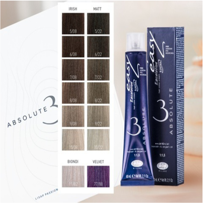 77/33 краска для волос / ESCALATION EASY ABSOLUTE 3 60 мл LISAP MILANO купить по оптовым и розничным ценам