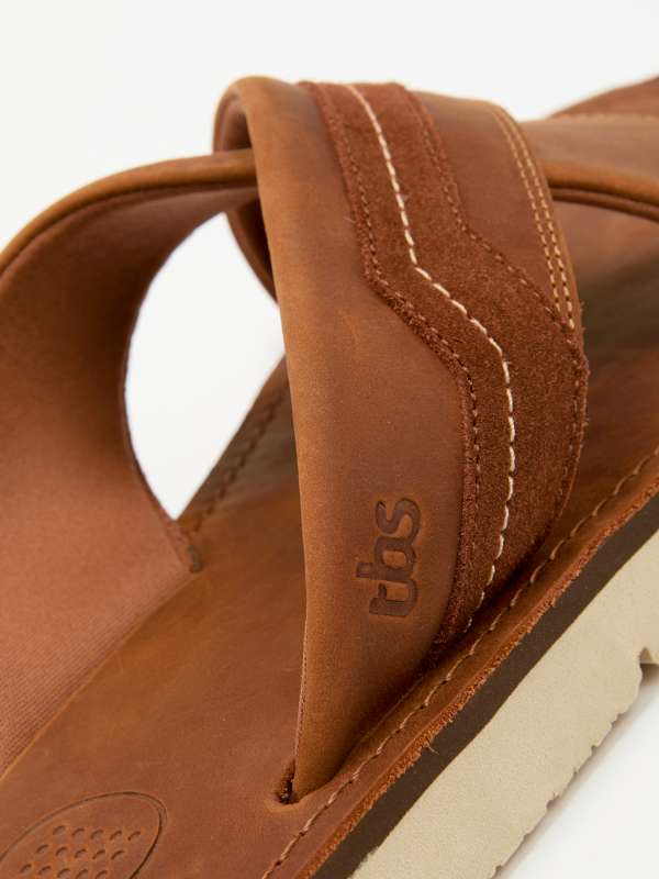 Мужские шлепанцы MAXENCE/3944978, коричневый TBS купить по оптовым и розничным ценам