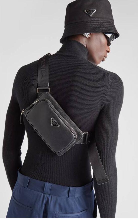 Поясная сумка Saffiano PREM-099