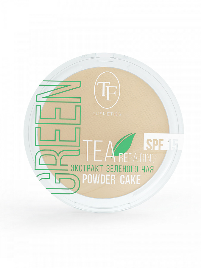 Триумф tf Пудра для лица Compact Powder Green Tea 02 слоновая кость 03610 ТРИУМФ купить по оптовым и розничным ценам