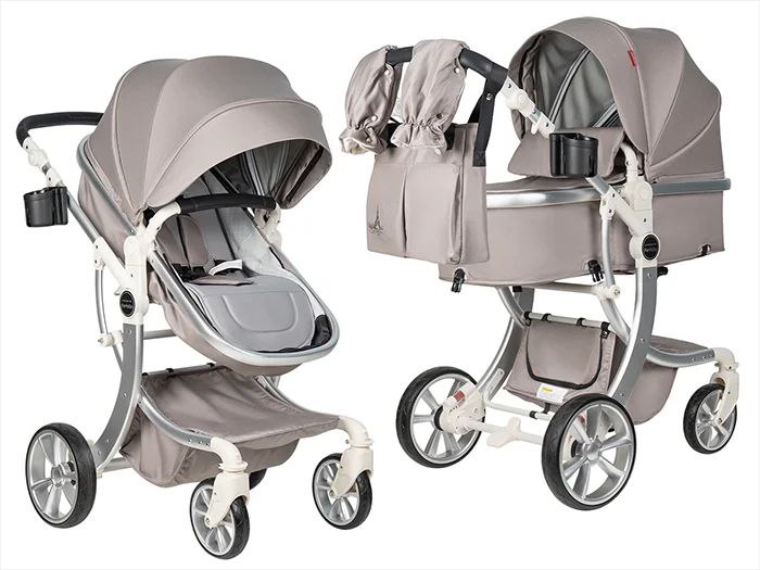 Коляска Aimile Original New Pearl бежевый