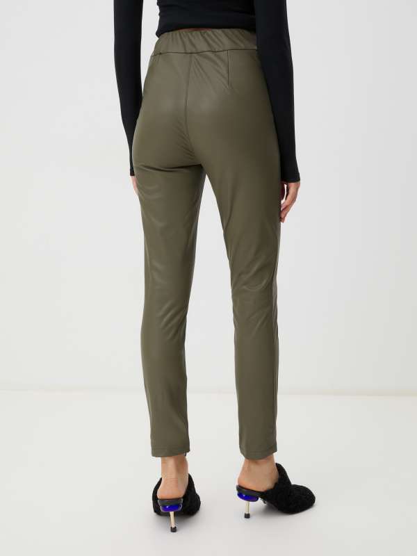 Женские брюки NATALI/4004817, хаки CALZETTI купить по оптовым и розничным ценам