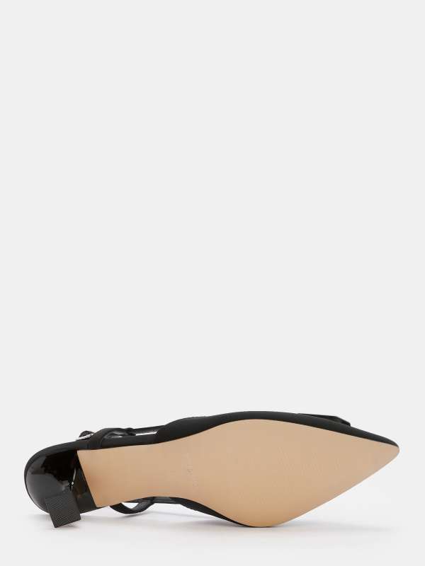 Женские туфли с открытой пяткой (слингбэк) MN2800-1/3858954, черный TENDANCE купить по оптовым и розничным ценам