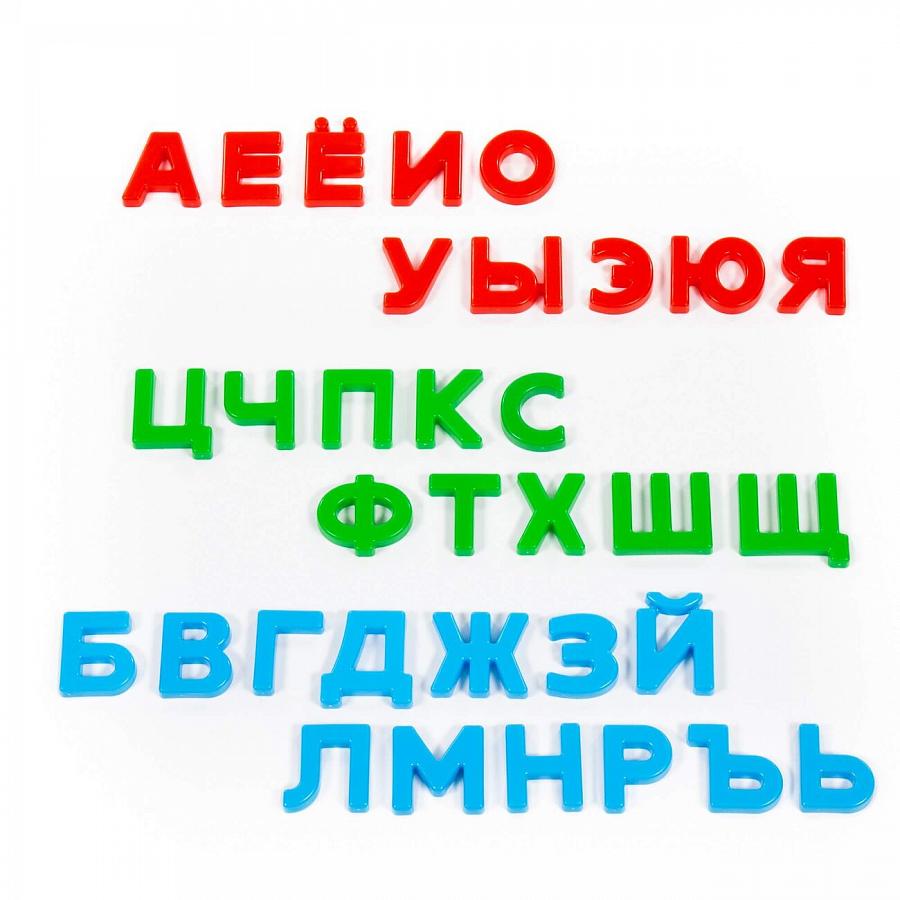 319666 Набор Первые уроки на магнитах (33 буквы) (в пакете) Полесье купить по оптовым и розничным ценам