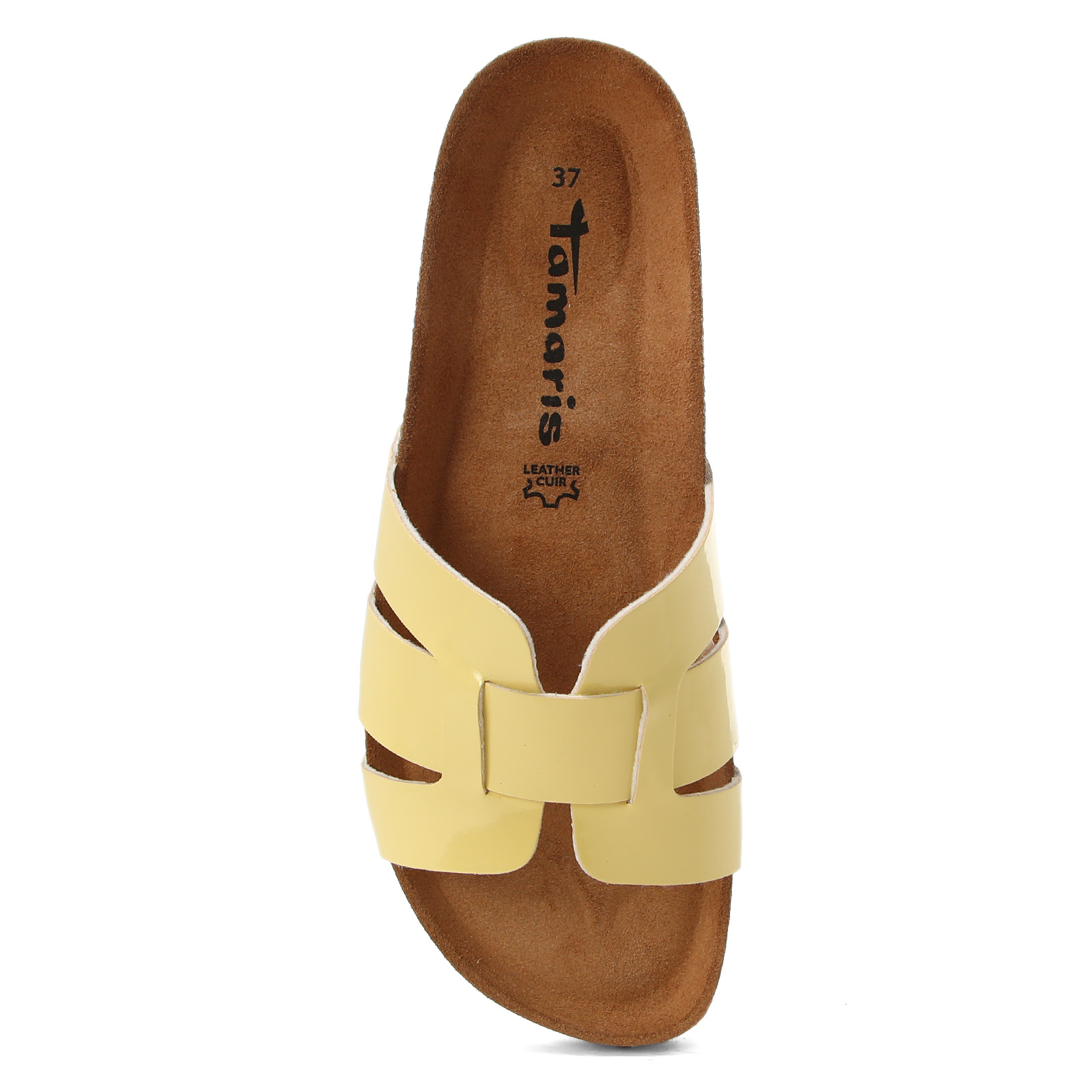 Женские шлепанцы CORRA 1-1-27405-20/3395175, светло-желтый TAMARIS купить по оптовым и розничным ценам