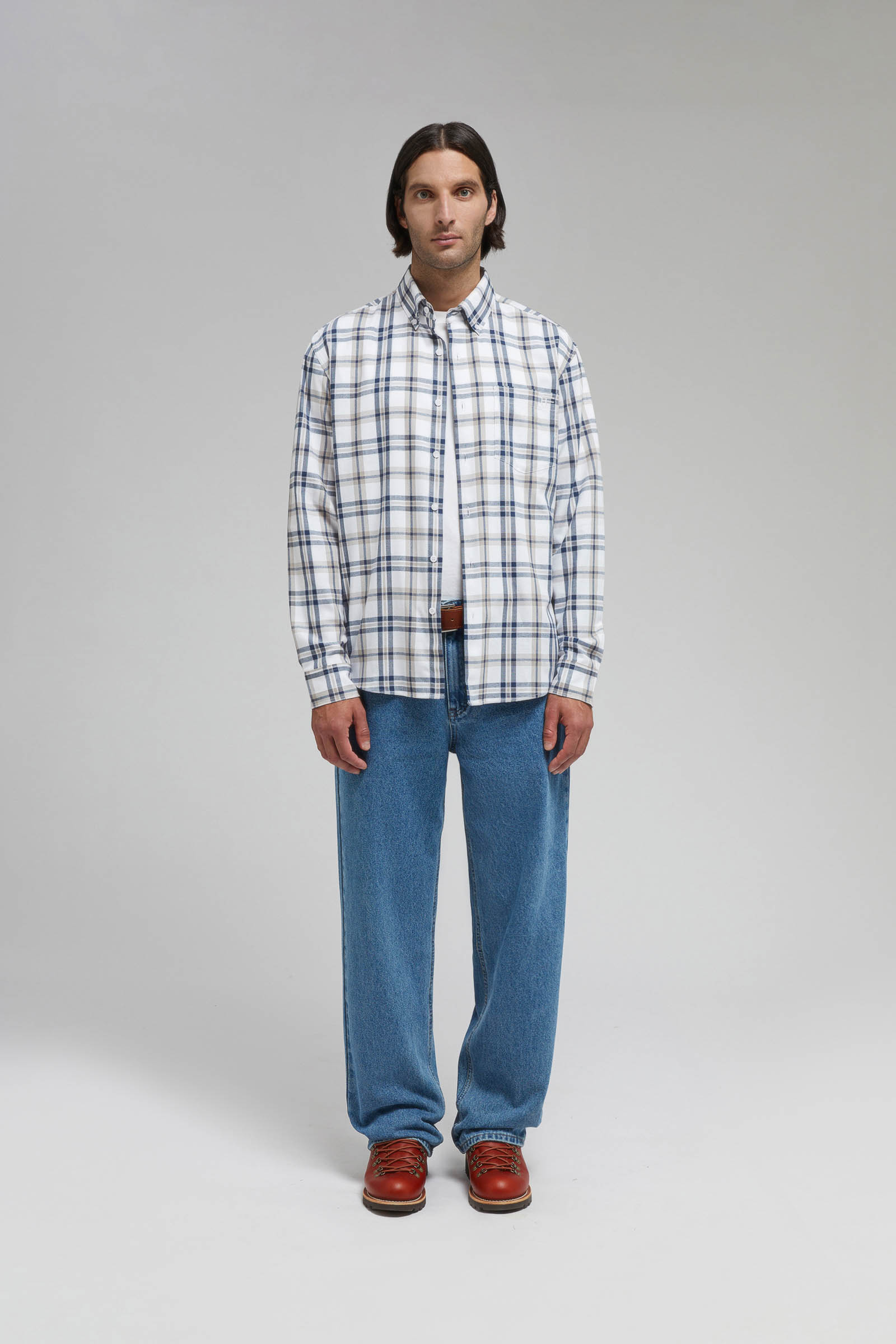 Верхняя сорочка мужская FAF21041 Finn Flare купить по оптовым и розничным ценам