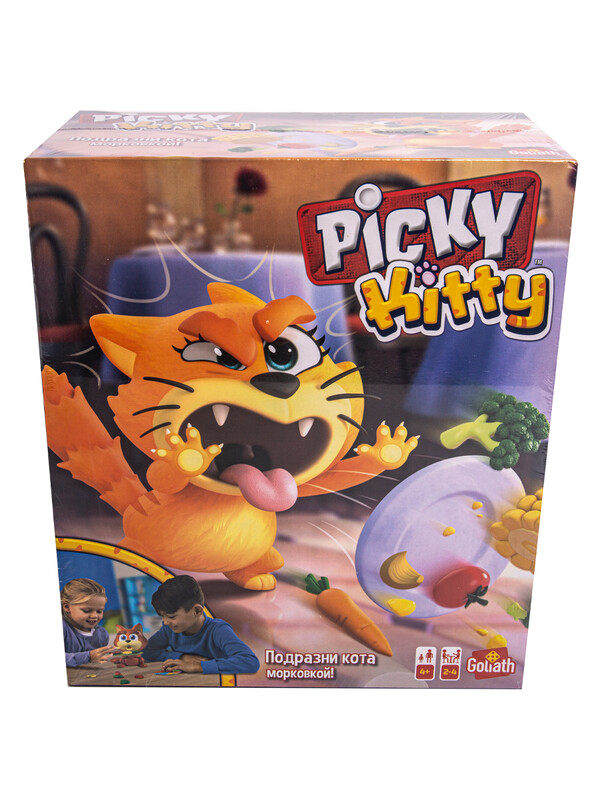 Настольная игра ГОЛОДНЫЙ КОШАК (Picky Kitty) 31434 Настольные игры купить по оптовым и розничным ценам