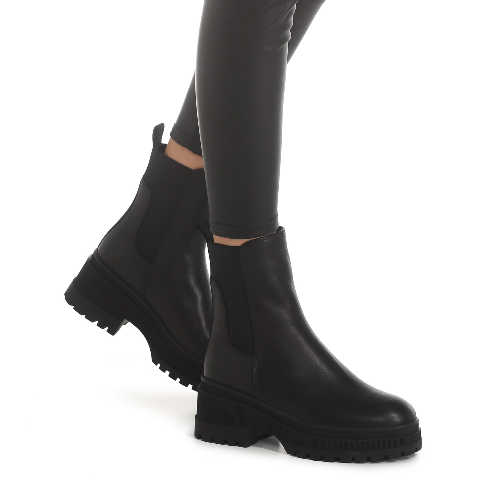 Женские челси SX807-2HD01/3066420, черный TENDANCE купить по оптовым и розничным ценам