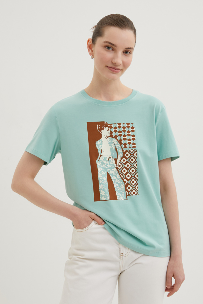 Футболка женская FBE110174-2P