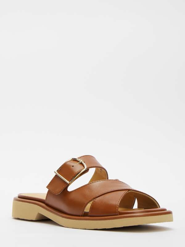 Женские шлепанцы S25165/4430860, коричневый GIOVANNI FABIANI купить по оптовым и розничным ценам