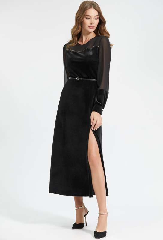 Платье Bazalini 4815 чёрный Bazalini купить по оптовым и розничным ценам