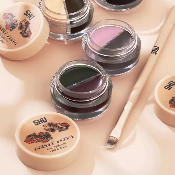 Подводка гелевая двухцветная, №11 белый и черный / DOUBLE AGENT 5 мл SHU купить по оптовым и розничным ценам