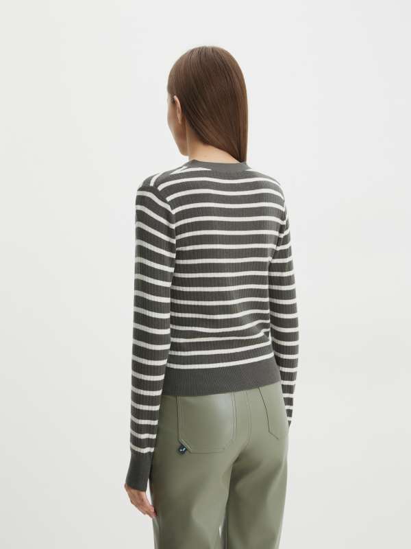 Женский кардиган 30W031/3721511, серый MAISON DAVID купить по оптовым и розничным ценам