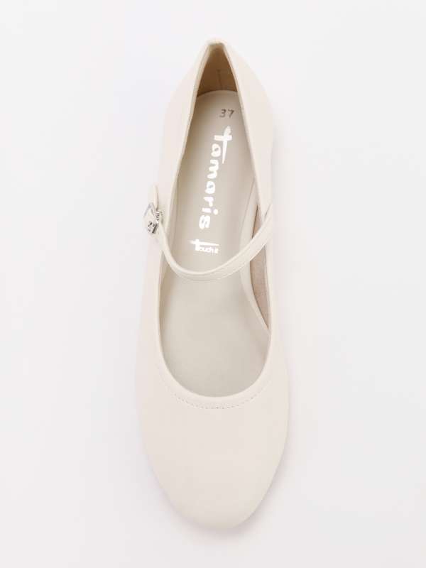 Балетки мэри-джейн ANUTA 1-1-22122-42/4317359, молочно-белый TAMARIS купить по оптовым и розничным ценам