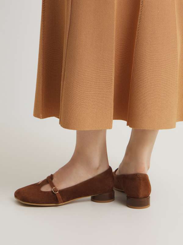 Женские туфли мэри-джейн CLF877-01/4468897, коричневый TENDANCE купить по оптовым и розничным ценам