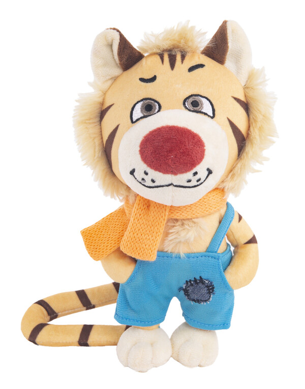 Тигренок Дерзкий мягкая игрушка, 20 см 66-2102T024-D1