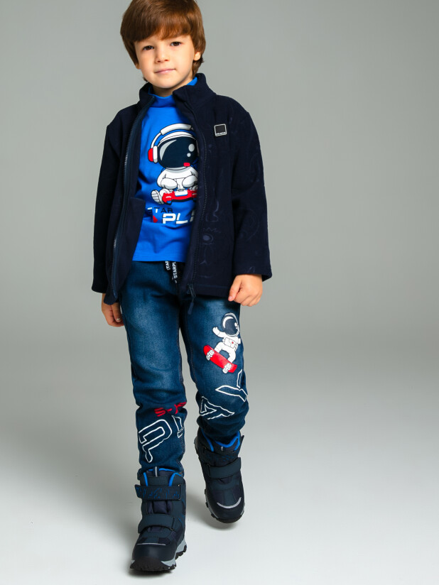 Водолазка трикотажная для мальчиков 32312025 PlayToday купить по оптовым и розничным ценам