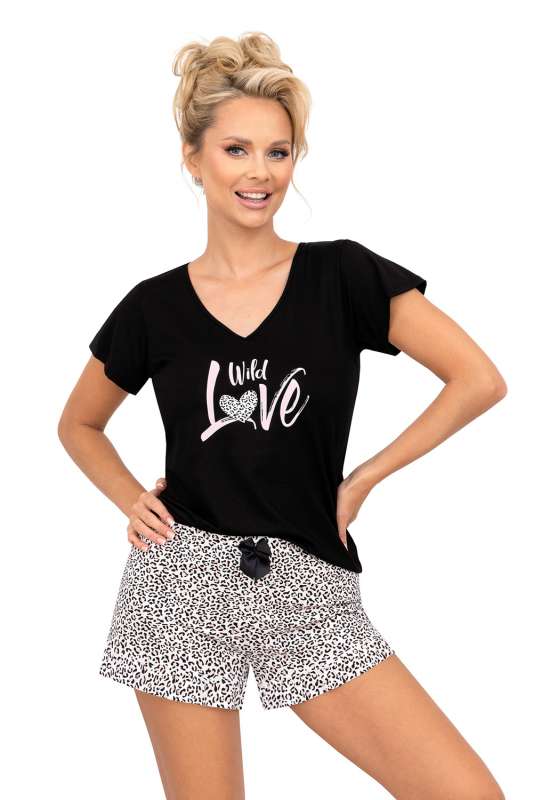 Pantera 1/2 pyjamas Black