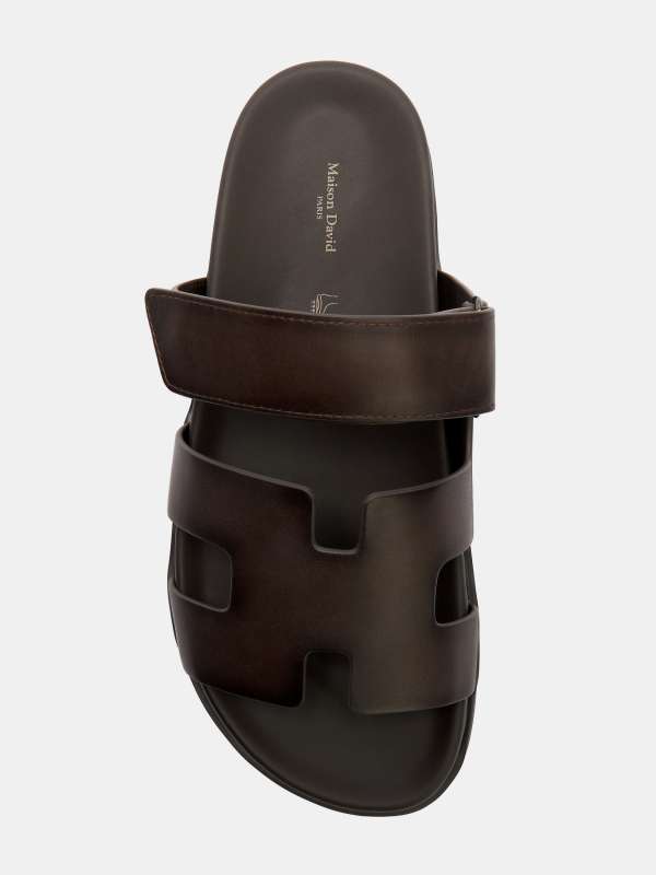 Мужские шлепанцы TM3370F-1/4592160, серо-коричневый MAISON DAVID купить по оптовым и розничным ценам