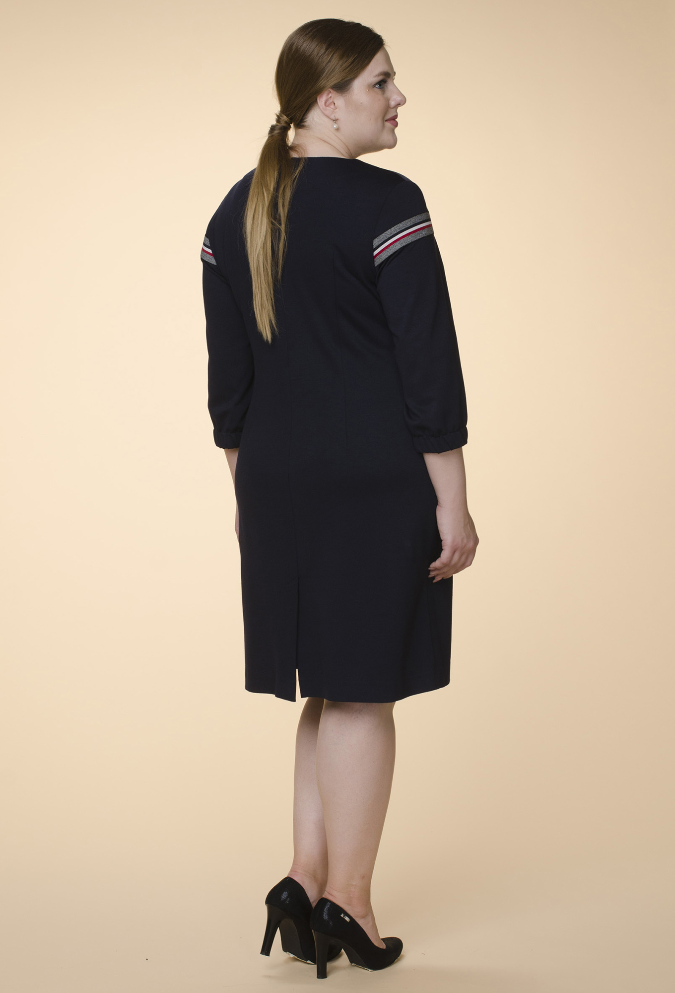 Платье Amelia Lux 3217 синий Amelia Lux купить по оптовым и розничным ценам