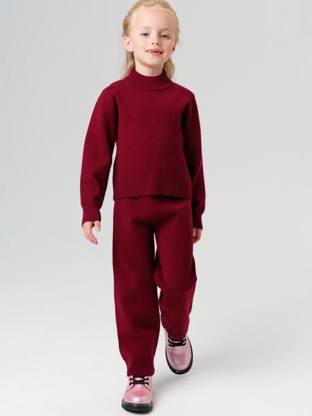 Комплект трикотажный для девочек: джемпер, брюки 32522191 PlayToday купить по оптовым и розничным ценам