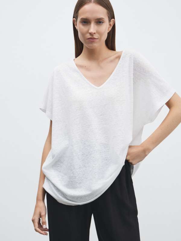 Женская футболка NE2410/4502163, белый MAISON DAVID купить по оптовым и розничным ценам