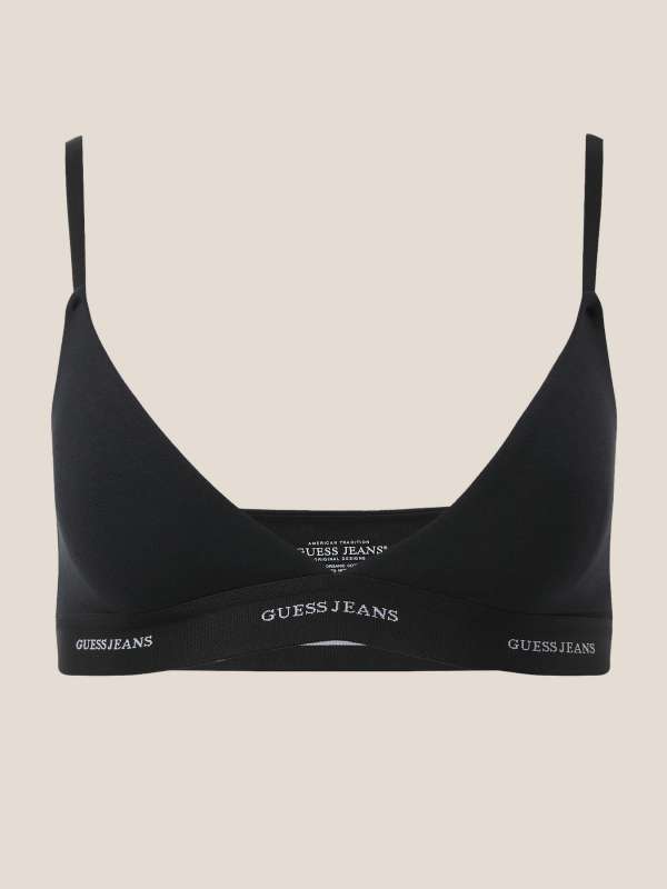 Женский бюстгальтер GJ TRIANGLE W4BZ32KBBU1/4837511, черный Guess jeans купить по оптовым и розничным ценам