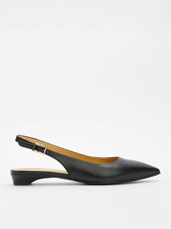 Женские туфли с открытой пяткой (слингбэк) S25262/4431332, черный GIOVANNI FABIANI купить по оптовым и розничным ценам