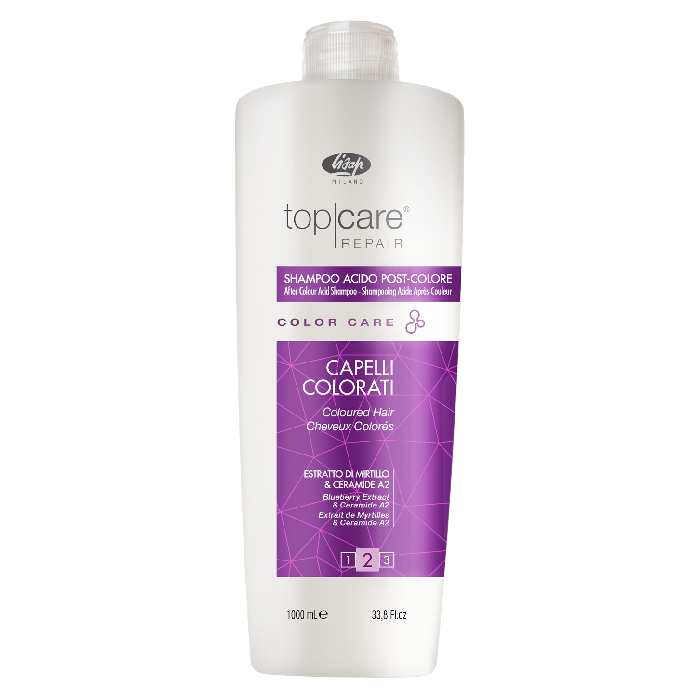 Стабилизатор цвета / Top Care Repair Color Care After Color Acid Shampoo 1000 мл LISAP MILANO купить по оптовым и розничным ценам