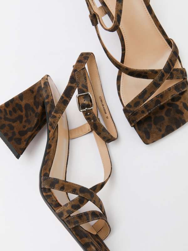 Босоножки CLF861-04/4469897, леопардовый принт TENDANCE купить по оптовым и розничным ценам