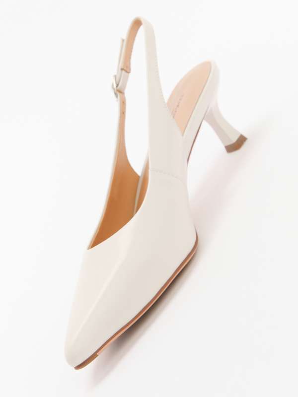 Женские туфли с открытой пяткой (слингбэк) SW513-2/4447837, молочно-белый TENDANCE купить по оптовым и розничным ценам