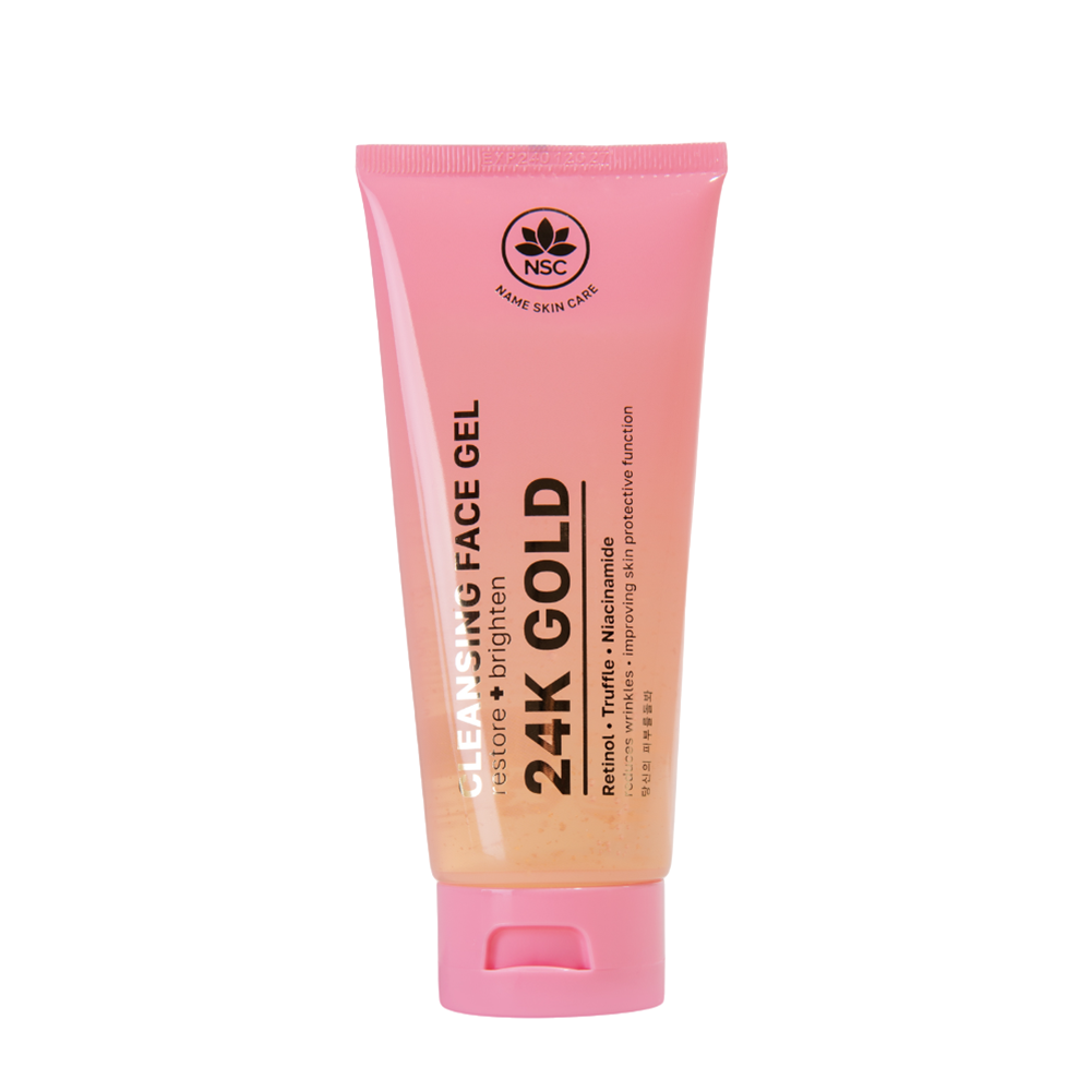 Гель очищающий для умывания с золотом и ниацинамидом / NSC 100 мл NAME SKIN CARE купить по оптовым и розничным ценам