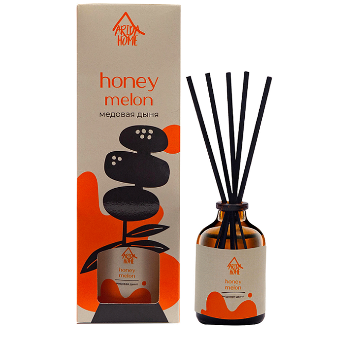 Диффузор ароматический, медовая дыня 50 мл ARIDA HOME купить по оптовым и розничным ценам