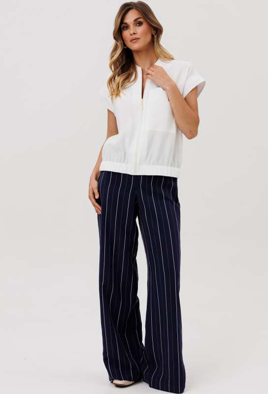 Брюки Gizart 35204 синий полоска GizArt купить по оптовым и розничным ценам