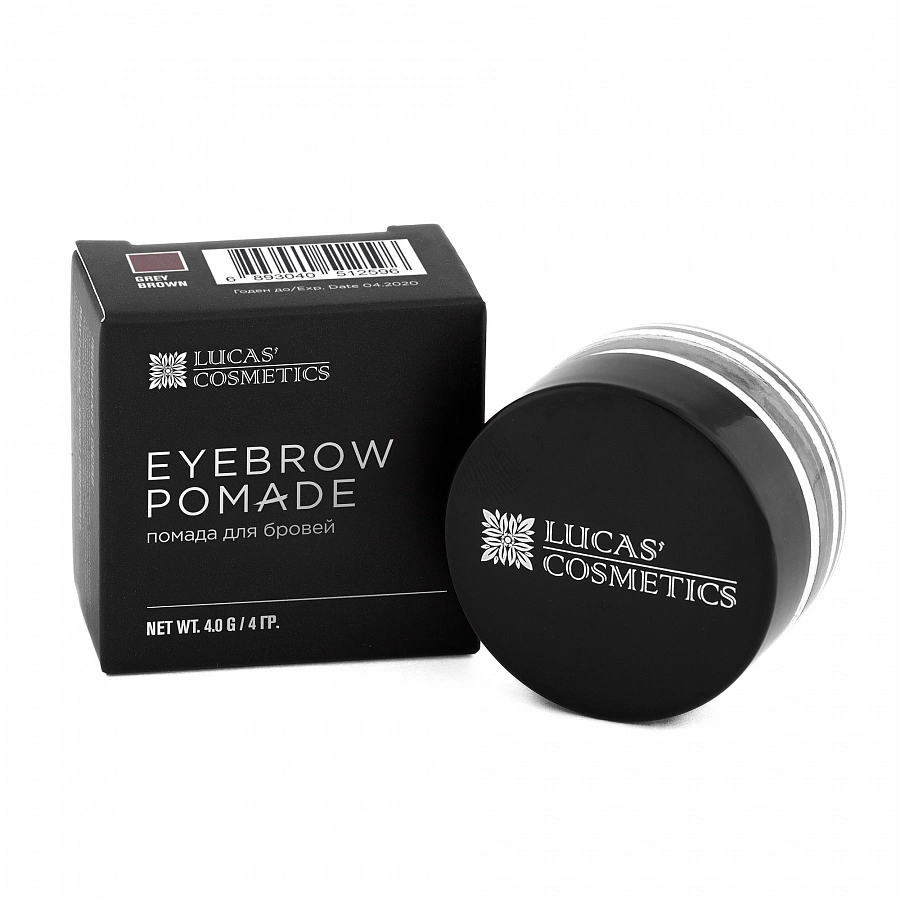 Помада для бровей, серо-коричневый / Brow pomade grey brown 4 г LUCAS’ COSMETICS купить по оптовым и розничным ценам