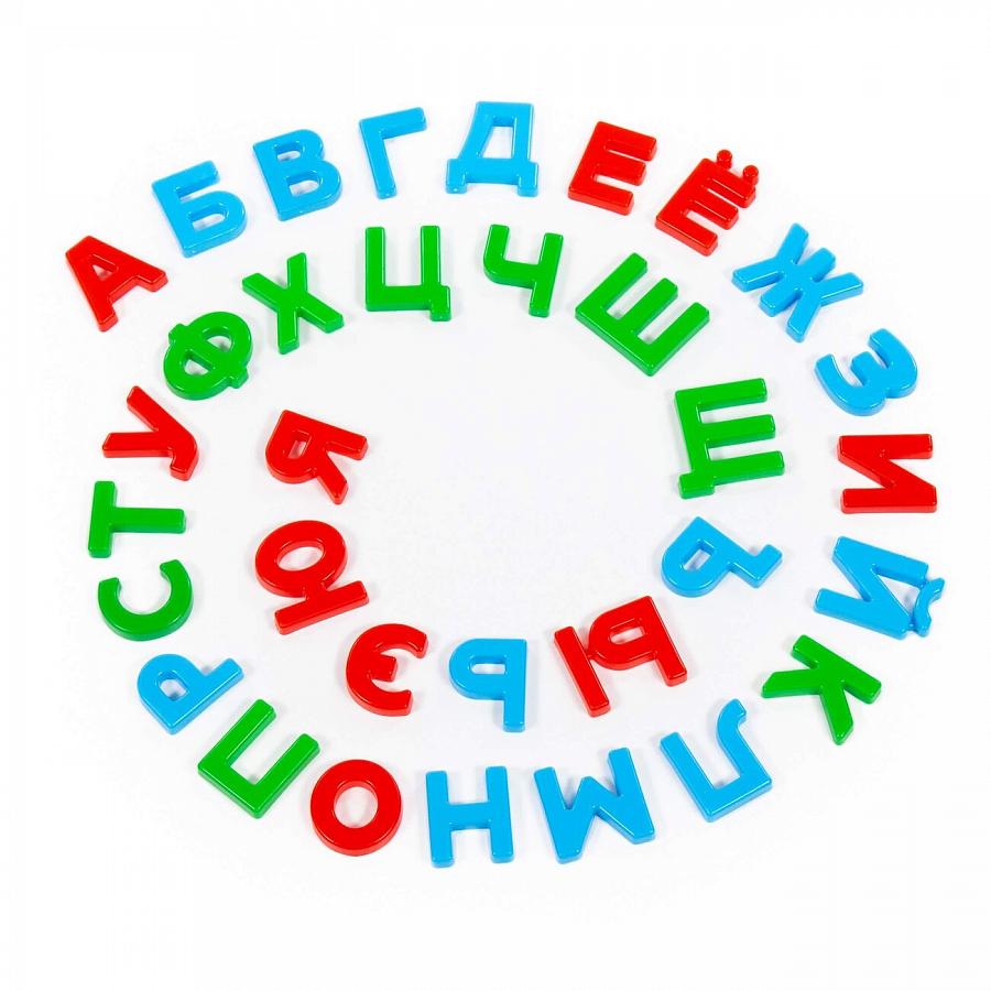 319666 Набор Первые уроки на магнитах (33 буквы) (в пакете) Полесье купить по оптовым и розничным ценам