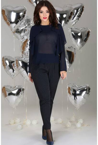 Блуза Anastasia 110Б синий Anastasia купить по оптовым и розничным ценам