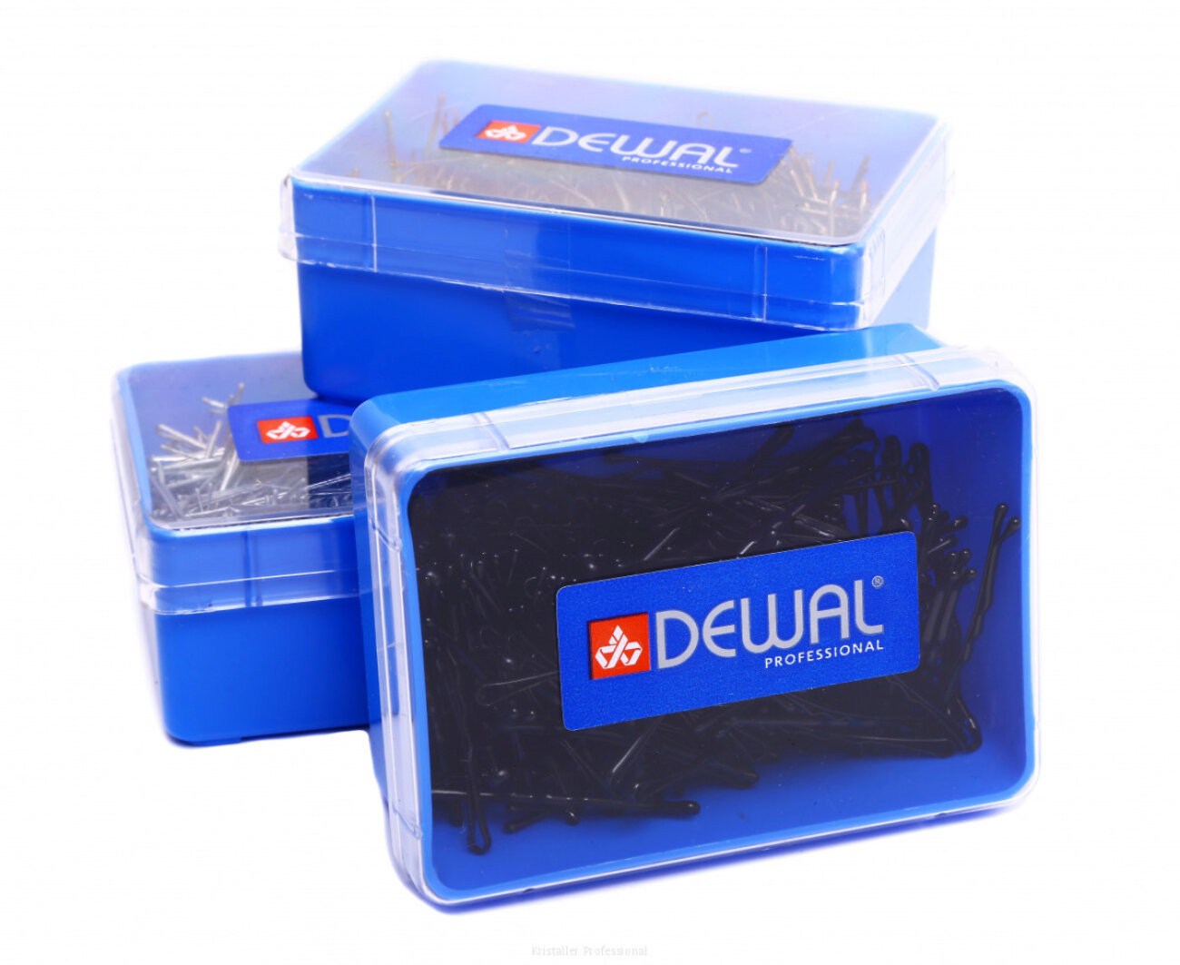 Невидимки для волос волна SLN60V-1/200, 60 мм, черный, 200 г 2031/519435 Dewal купить по оптовым и розничным ценам