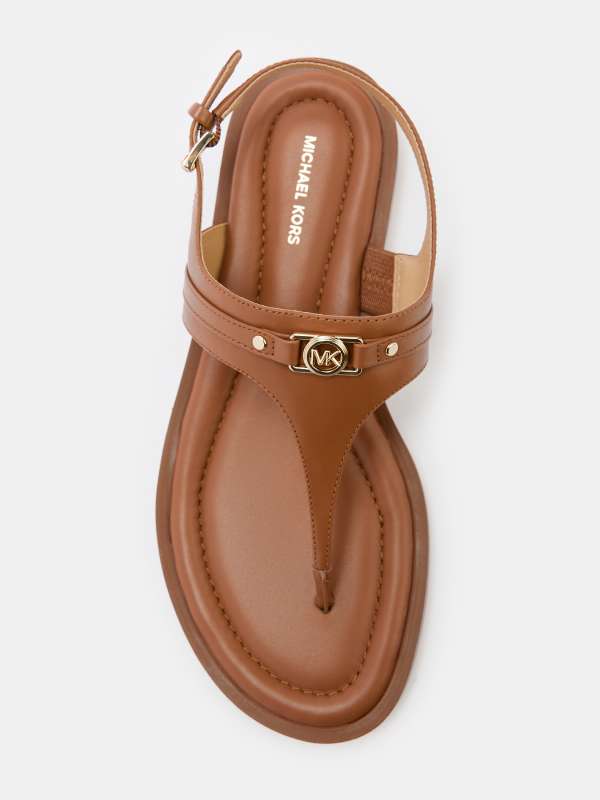 Женские сандалии MANDY THONG SANDAL 40S5MAFS4L(K)/4689602, светло-коричневый MICHAEL KORS купить по оптовым и розничным ценам
