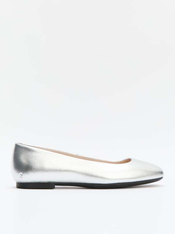 Балетки Margot 234323/4307927, серебряный ECCO купить по оптовым и розничным ценам