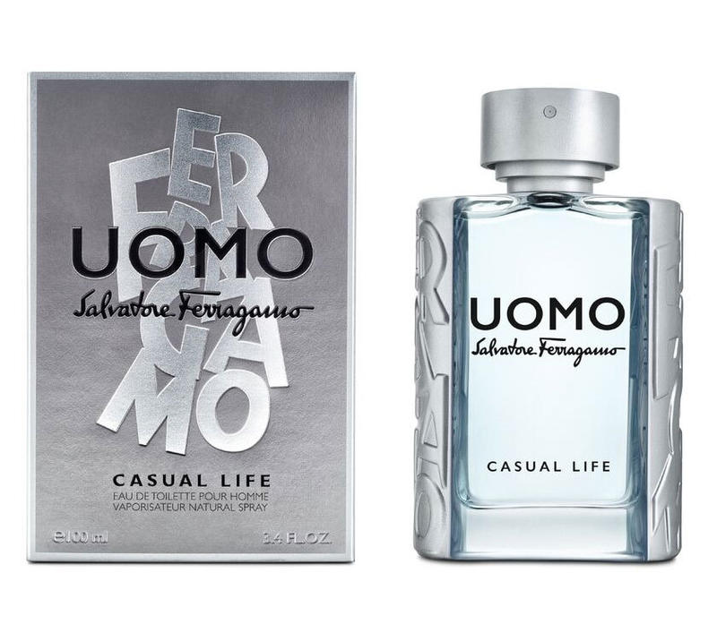 SALVATORE FERRAGAMO UOMO CASUAL LIFE edt (m) 100ml SALVATORE FERRAGAMO купить по оптовым и розничным ценам