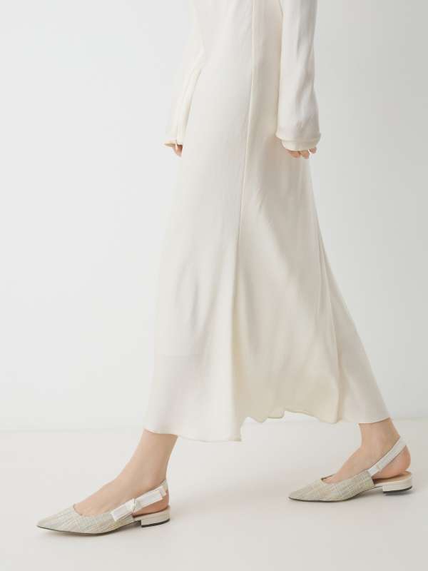 Женские туфли с открытой пяткой (слингбэк) CLF699-01/4469359, серовато-бежевый TENDANCE купить по оптовым и розничным ценам