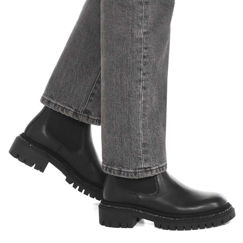 Женские челси 276036/3716216, черный INUOVO купить по оптовым и розничным ценам