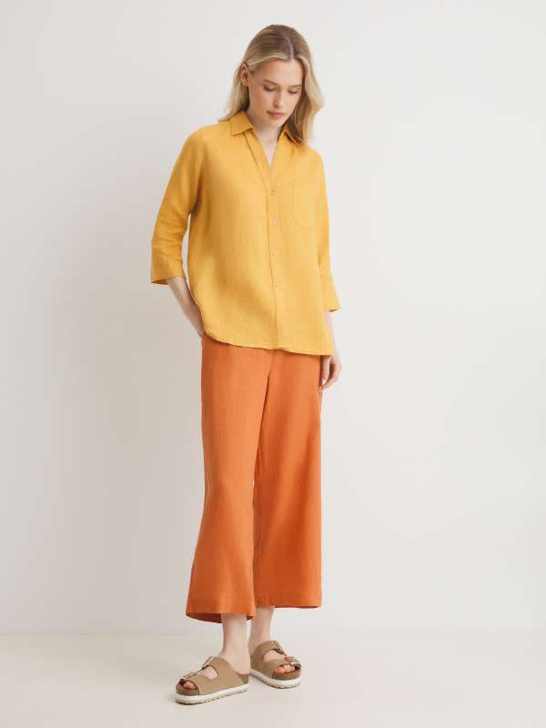 Женские кюлоты ML2103/3210994, оранжевый MAISON DAVID купить по оптовым и розничным ценам