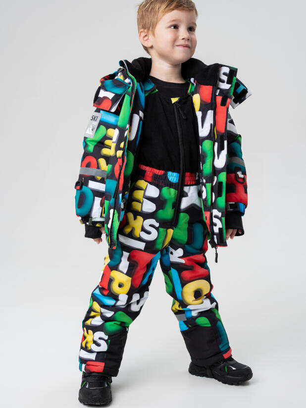 Комплект текстильный с полиуретановым покрытием для мальчиков: куртка, полукомбинезон 32512016 PlayToday купить по оптовым и розничным ценам