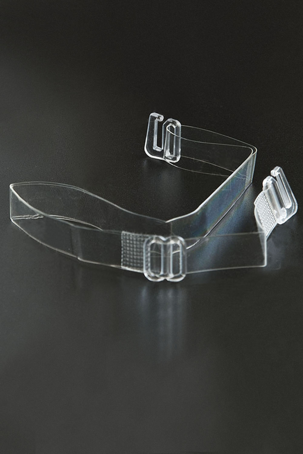 Бретели силиконовые (с пластиковым крючком) 15 мм 38022