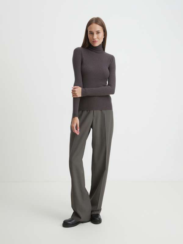 Женская водолазка 19AW0115/4272752, коричневато-серый MAISON DAVID купить по оптовым и розничным ценам