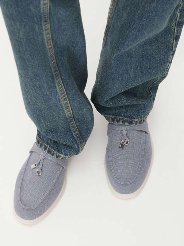 Женские лоферы YS-2299-38B/3577885, сине-серый TENDANCE купить по оптовым и розничным ценам