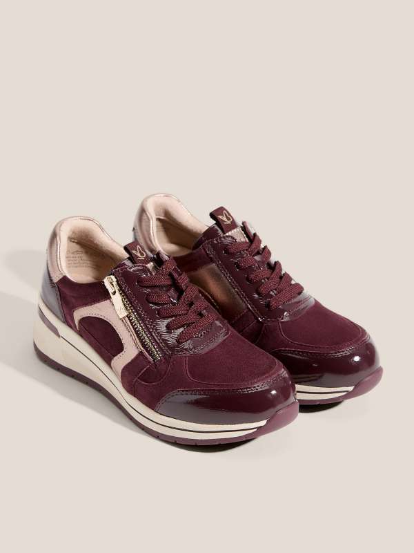 Женские кроссовки на танкетке DANICA 9-9-23300-44/4578375, бордовый CAPRICE купить по оптовым и розничным ценам